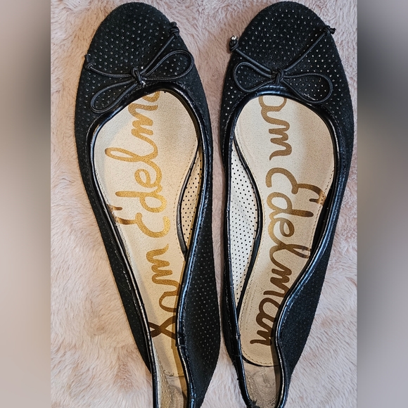 Sam Edelman Ainsley Black Ballet Flats - Picture 7 of 8
